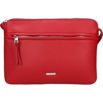 David Jones dámská crossbody kabelka Gnela červená