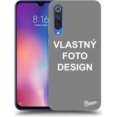 Púzdro Picasee silikónové Xiaomi Mi 9 SE Vlastný design/motiv čiré
