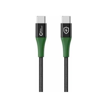MicroConnect Smart Charge USB-C to USB-C Cable 1m Black/Green Smart Charge USB-C to USB-C Cable 1m Black/Green
