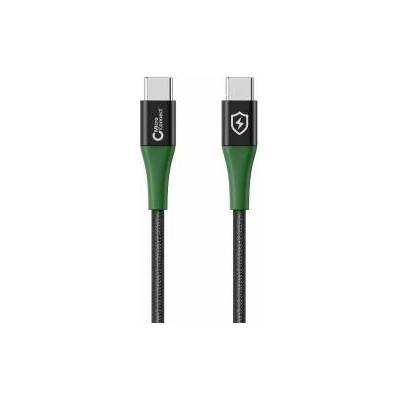 MicroConnect Smart Charge USB-C to USB-C Cable 1m Black/Green Smart Charge USB-C to USB-C Cable 1m Black/Green