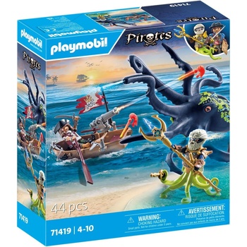 Image 1 of Playmobil 71419 playmobil - Битка срещу гигантския октопод (71419)