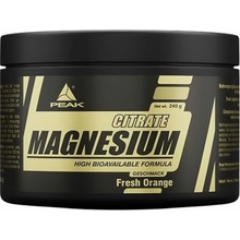Peak Performance Magnesium Citrate Fresh Orange 240 g