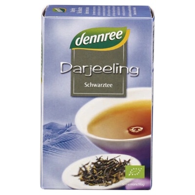 Dennree Darjeeling černý čaj bio 30 g