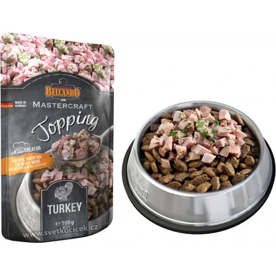 Belcando MasterCraft Topping Turkey Krůta s petrželkou 100 g
