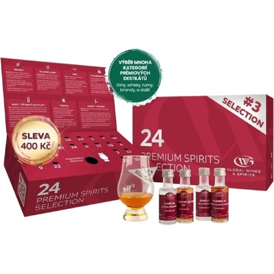 Premium Rum selection 40,1% 24 x 0,04 l (holá láhev)