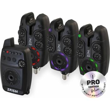 ZFISH Sada signalizátorov Bite Alarm Set Zx8 PRO 3+1