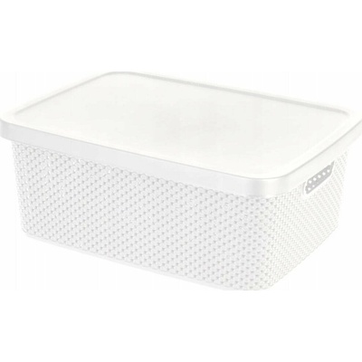 Storage Solutions Skladovací řešení Plastová nádoba s víkem, uzamykatelná, 13 l