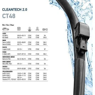 Hella Cleantech 475 mm 9XW 358 053-191