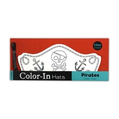 Pirates Color in Hats - irates Color in Hats