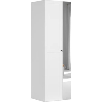 Image 1 of BRW Гардероб flex - 75*66*240 - бял (f57-szafa_zestaw_20-bi/bi)