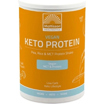 Image 1 of Mattisson Vegan Keto Protein Shake | woth Pea, Rice & MCT [350 грама]