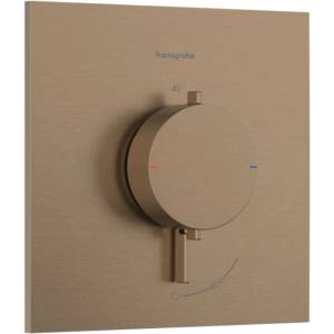 Hansgrohe Ecostat Comfort E - Термостатичен смесител за вграждане, матиран бронз 33710140 (33710140)