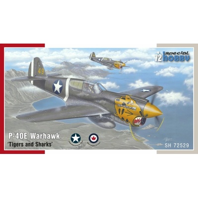 Special Hobby Curtiss P 40E Warhawk ‘Tigers and Sharks’ 1:72