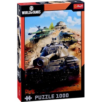 Trefl Пъзел Trefl от 1000 части - World of Tanks: Танкове в битка (10943)