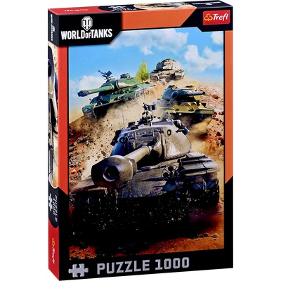 Trefl Пъзел Trefl от 1000 части - World of Tanks: Танкове в битка (10943)