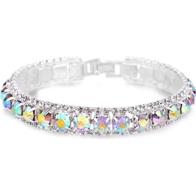Prosperk náramek s duhovými kamínky S4314