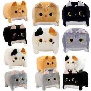 Trifox Plush cat 4 designs