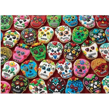 Cobble Hill Sugar skull cookies 1000 dielov