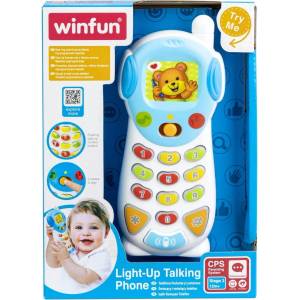 WinFun Интерактивна играчка WinFun - Телефон, със звук и светлини (Win000619) - ozone