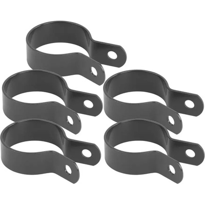 Objímka Strend Pro METALTEC, 38 mm, antracit, RAL7016, na okrúhly stĺpik, bal. 5ks