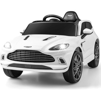 Costway 12V Aston Martin DBX детска кола с 2, 4G дистанционно управление 1, 4-2, 5 км/ч бяла