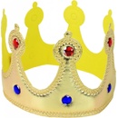Látková královská koruna na suchý zip