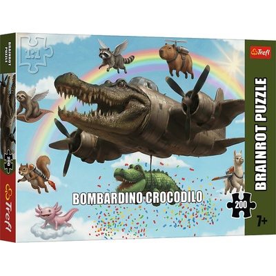 TREFL BrainRots Bombardino Crocodilo 200 dílků