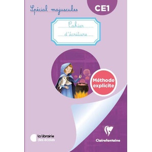 Mon cahier d’écriture spécial majuscules CE1 - Cahier | RINALDI (2024)
