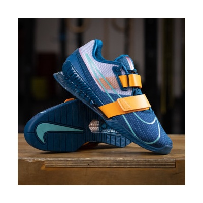 Nike Nike Vzpěračské boty Romaleos 4 blue/orange – Zbozi.Blesk.cz