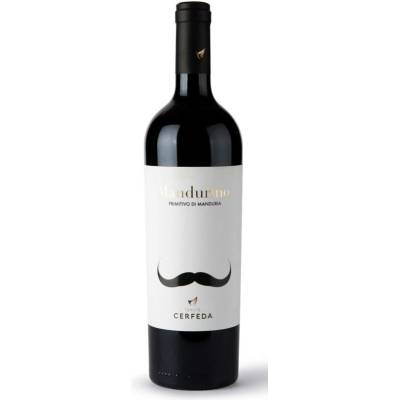 MANDURINO Primitivo Di Manduria DOP BIO-VEGAN 2019 16% 0,75 l (holá láhev)