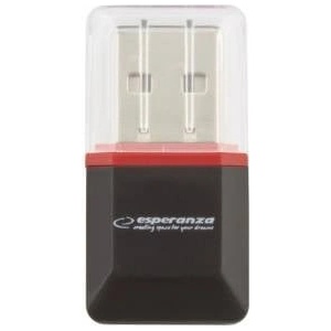 Esperanza micro sd usb 2.0 card reader black