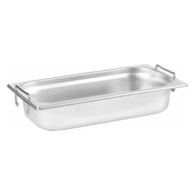 Gastronádoba nerezová 1/3 plná s držadlami 65 mm, 2250 ml 100019297