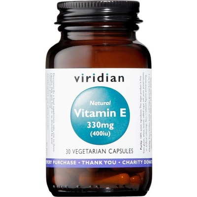 Viridian Vitamin E 330 mg 400 IU 30 kapsúl