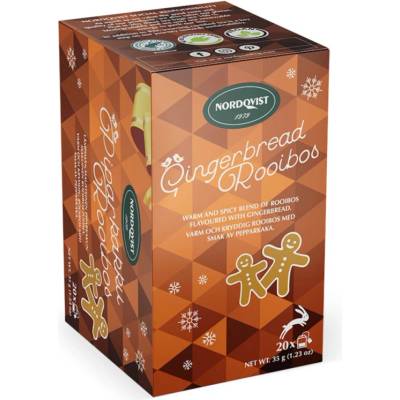 Nordqvist Čaj Gingerbread Rooibos 20 ks