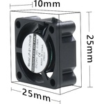 Anycubic Вентилатор 25x10mm за охлаждане на Hotend Anycubic Kobra S1 / S1 Combo