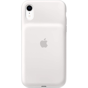 Apple Smart Battery Case - оригинален кейс с вградена батерия за iPhone XR (бял)
