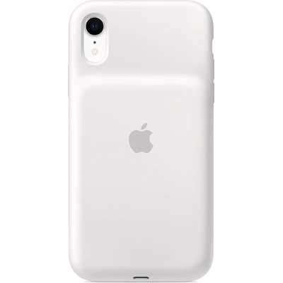 Apple Smart Battery Case - оригинален кейс с вградена батерия за iPhone XR (бял)
