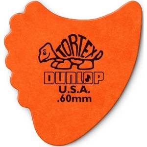 Dunlop 414R 0.60 Tortex Fins Перце за китара (414R060)