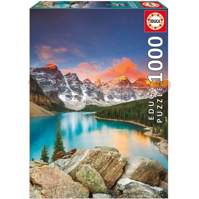 Educa Moraine Lake Banff national park Canada + FIX lepidlo 1000 dílků
