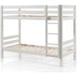 VIPACK Бяло двуетажно детско легло 90x200 cm Pino - Vipack (PISB1614)