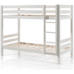 VIPACK Бяло двуетажно детско легло 90x200 cm Pino - Vipack (PISB1614)