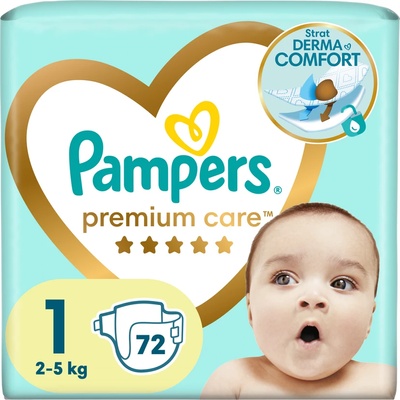 Pampers Premium Care VP, пелени, S1 72бр (1100024810)