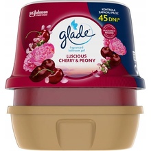 Glade Lucious Cherry & Peony vonný gel do koupelny 180 g