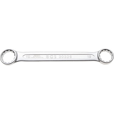 BGS Technic Obojstranný očkový kľúč veľmi plochý 18 x 19 mm BGS 30336