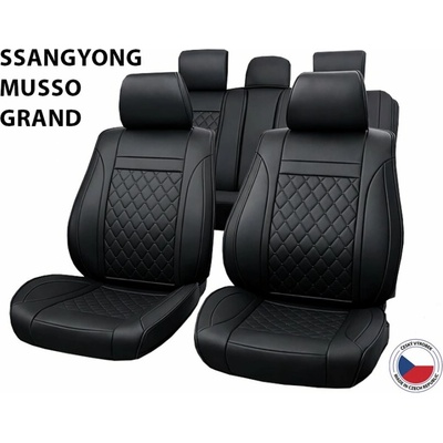 Autopoťah Cappa Perfetto VL SsangYong Musso Grand černá