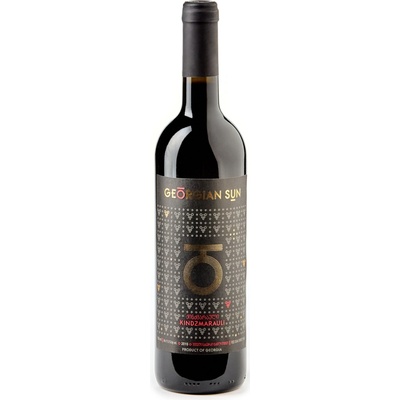 Georgian Sun Červené Kindzmarauli gruzínské polosladké červené 2019 0,75 l (holá láhev)