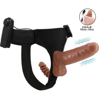 LyBaile Вибриращ двоен страп-он колан Ultra Passionate Harness