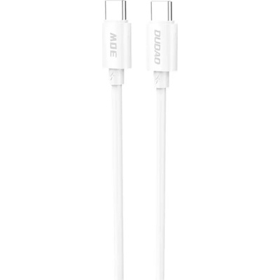 Dudao Кабел Dudao L4C, USB-C към USB-C, 30W, 1.2m, бял (L4C 1,2m)