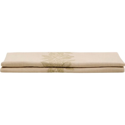 Kave Home Béžový ubrus Oreti 150x250 cm