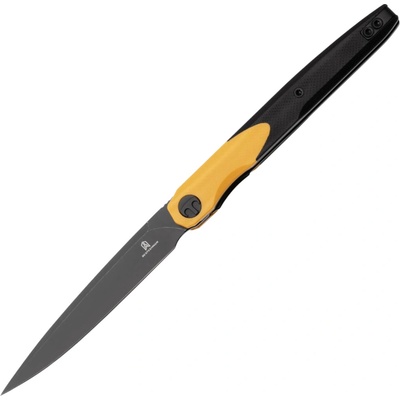 Bestechman LANZA-Černá Stonewash-14C28N-G10-Žlutá+ Černá BMK14F